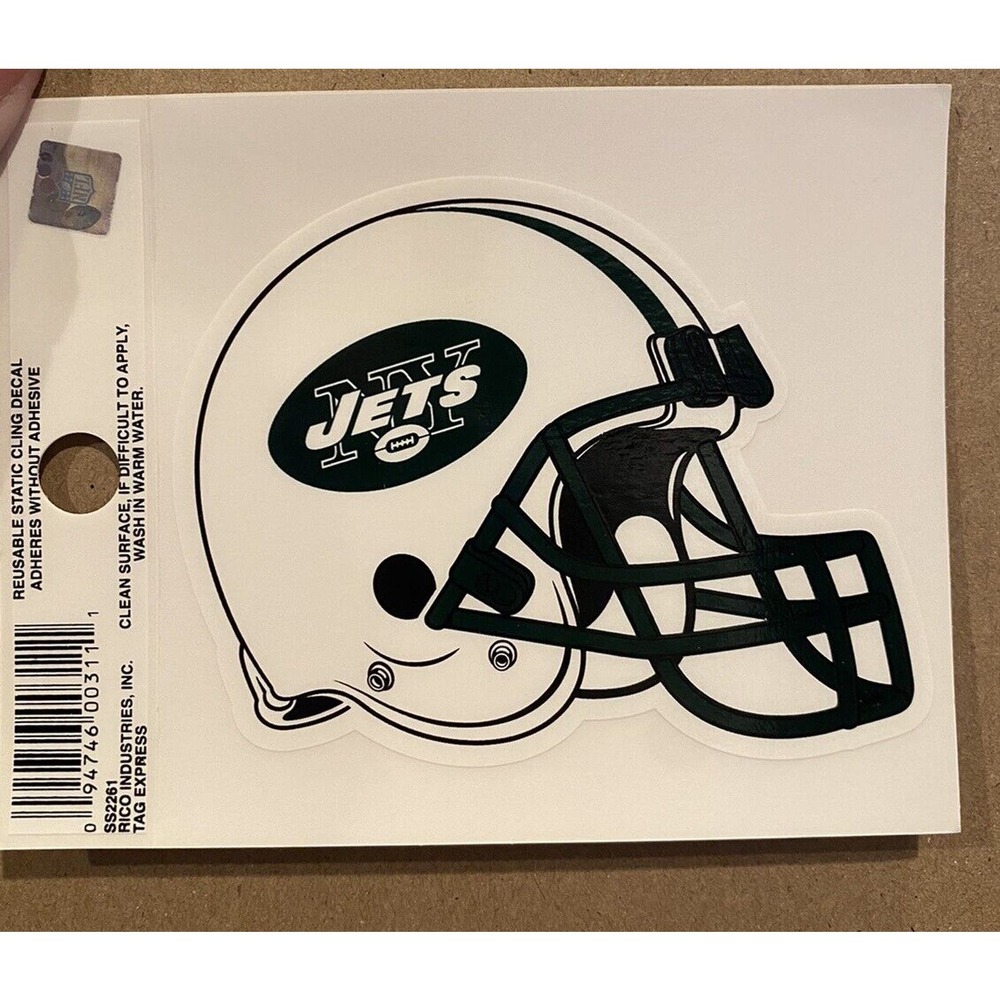 New York Jets‎ NFL Football Vinyl Sticker Car Window Decal Removable Cling